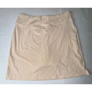 LouKeith Skort Women's Size XL Beige  Golf Pickleball Athletic Skirt Pocket